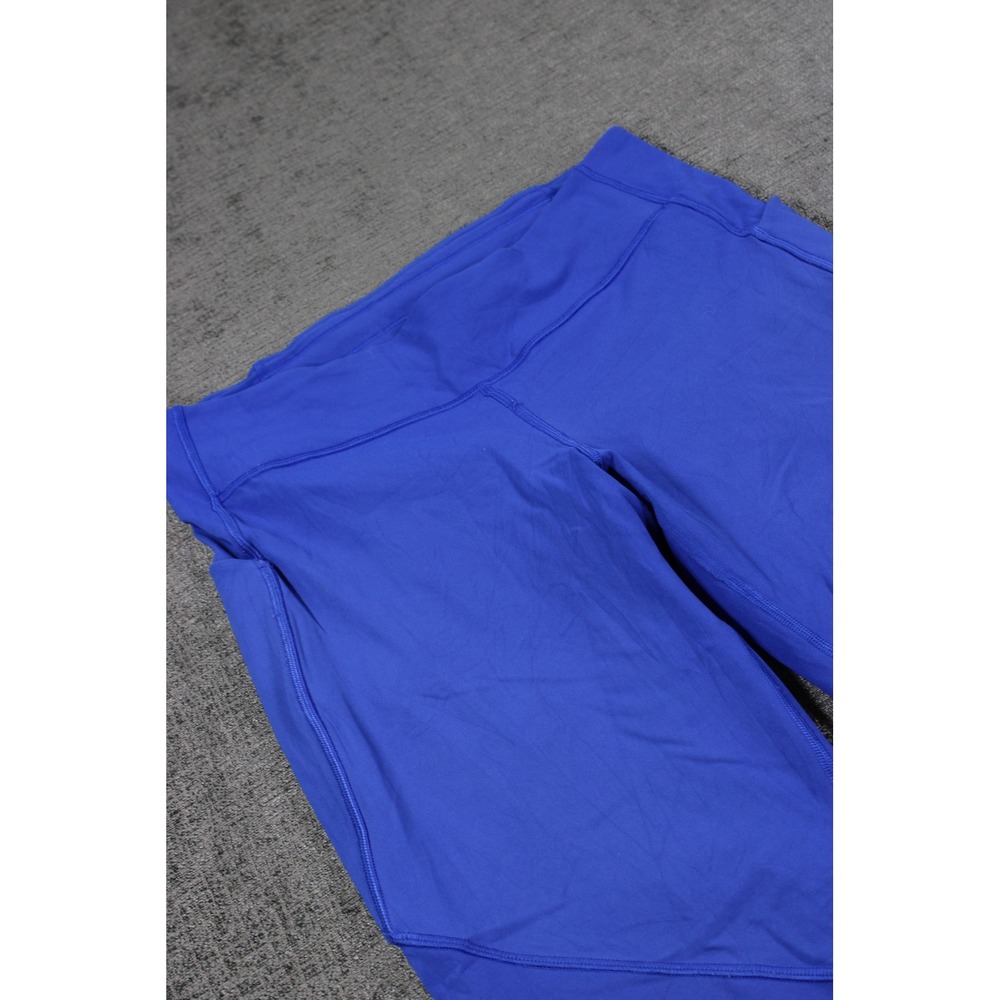 Lululemon Speed Up Tight Mesh Cerulean Blue Running Leggings Size 10 LW5ARUS